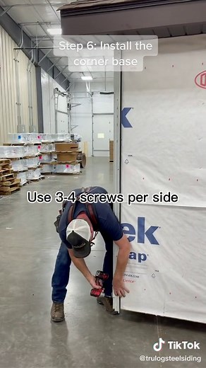 TruLog Steel Siding on TikTok