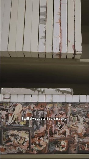 What's Cecily Brown's creative process?—On view: April 4 #Shorts