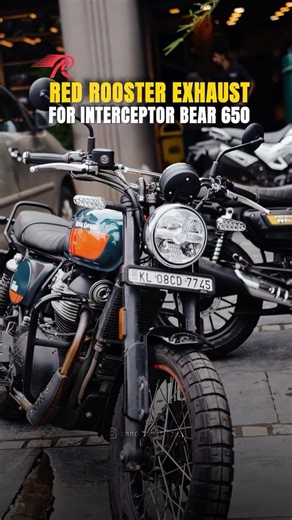 Bandidos PIT STOP on Instagram: "Roar that turns heads Red Rooster Exhaust for Interceptor Bear 650 — deeper growl, sharper performance, pure attitude. Built to sound as bold as your ride looks. Upgrade the exhaust. Own every rev . . . . Order yours from www.bandidospitstop.com or visit our walk-in store. Worldwide shipping is available. . . . For more details, log on to www.bandidospitstop.com Customer care: 07591020202 08891020202 . . . #RedRoosterExhaust #Interceptor650 #Bear650 #RoyalEnfield