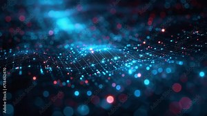 Technology and electronic communication video slideshow presentation Generative AI