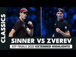 Jannik Sinner vs Alexander Zverev Nitto ATP Finals 2025 Clash!