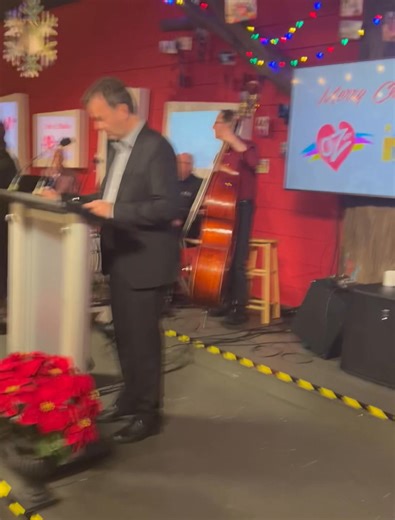 GM Lindsey Andrews putting finishing touches on his speech. You are an outstanding leader Lindsey. | Spirit of Newfoundland Productions LTD | Facebook