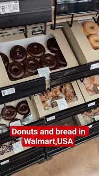 Donuts in Walmart,USA