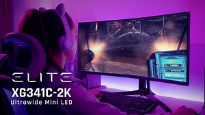 Want to get lost in your games? 🤪 You can! With #ELITE gaming features on the world’s fastest 1500R curved monitor 🖥 , the ViewSonic ELITE XG341C-2K monitor keeps you immersed in your gameplay: ⏩ 34” curved panel ⏩ Ultra-wide Mini LED ⏩ 200Hz (overclocked) refresh rate ⏩ 1ms response time Share how you can achieve next-level #immersive gaming in the comments! Stay ahead of the curve 👉 https://vsonic.global/3P6onc4 #ELITEGaming #ViewSonicGaming #GamingMonitor #ELITESeries #CurvedMonitor #XG341
