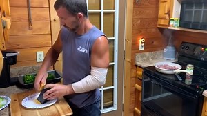 Cooked these the other day, and they turned out great! Stuffed some bell peppers with sausage we made from wild hogs we’ve caught and cheese on top! Hope y’all enjoy! | Jeff Barron