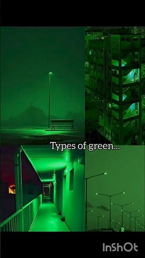 types of green 💚
