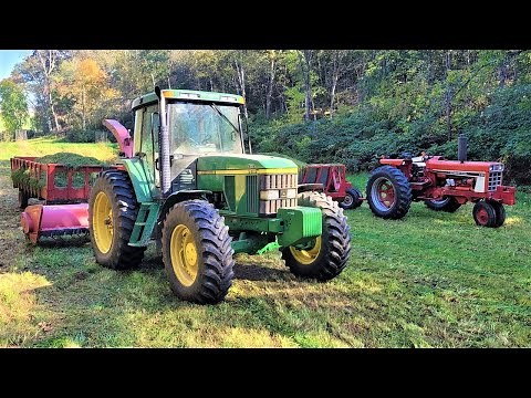 Green Chopping in a Beautiful Meadow! l Harvest 2022 (We Ran Out of Fuel)