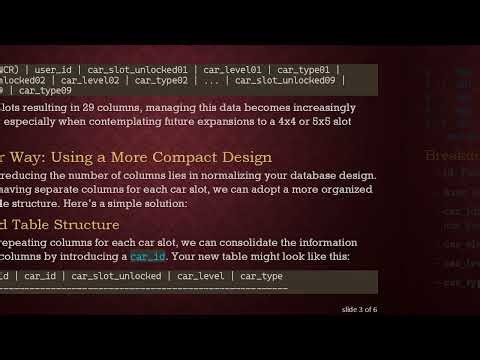 Streamlining Your MySQL Table Structure: A Guide to Reducing Columns