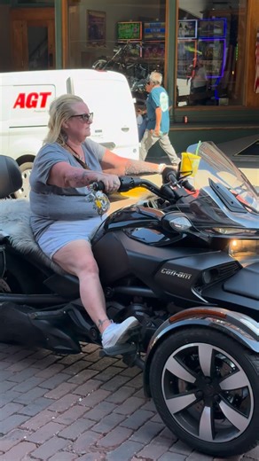 A trike during the Sturgis bike rally goes through downtown Deadwood SD | ROXOR INFO