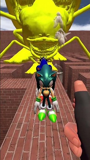 Golden Sonic, Shin Sonic & Sonic.EXE in Sunny G-Mod Maze! 🌞 Mega Line-Up Challenge