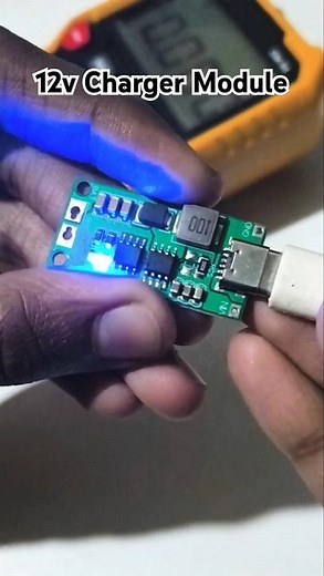 18650 Lithium Ion Charger Type C to 3S 12.6V 2A Booster Module. #shorts #useful #module