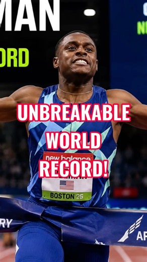 Christian Coleman Breaks Indor 60m World Record #trackandfield #athletics