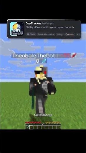 BEST MODS FOR CLEAN VIEW!!! 😎 #minecraft #gaming #mincraftpvp #minecraftshorts #mcyt