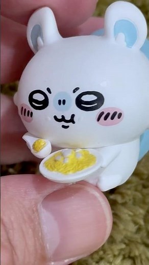 [玩具開箱] Bandai 扭蛋 CHIIKAWA MOGUMOGU派對公仔第3彈 小桃鼠