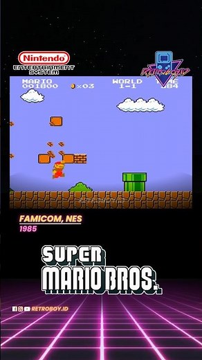 Super Mario Bros. (NES) - Gameplay