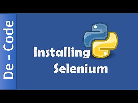 Installing, Removing Selenium Using the Command Prompt ~ The Easier Way ~ De-Code