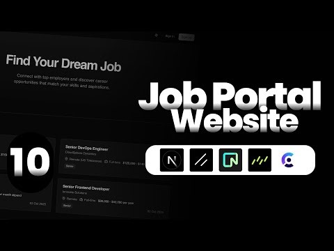 Build A Job Portal | Next.js 15 Tutorial with Clerk, Drizzle, Neon DB - DB Schema (Part 10)