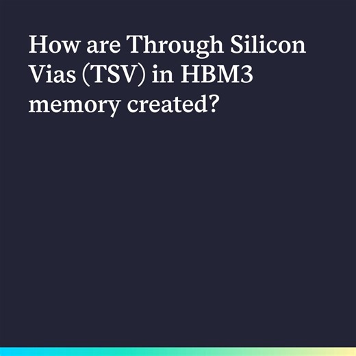 Class is in session! 📚🎒 Today’s lesson is on High Bandwidth Memory manufacturing — made possible by advanced packaging technologies like Syndion® etch and SABRE 3D®. Discover how through silicon vias (TSVs) are created to allow memory to function as a high-speed contiguous unit. ⬇️ https://bit.ly/47ekrAC | Lam Research Corporation