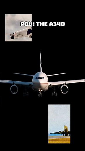 POV: The Life Of An A340😐 #avgeekoftheweek #aviation