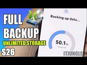 How to Perform Full Backup to Samsung Cloud (Unlimited Data Guide) – Galaxy S26