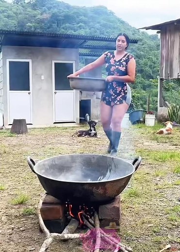 Prepárame chontas #andreaenelcampo #campo #naturaleza