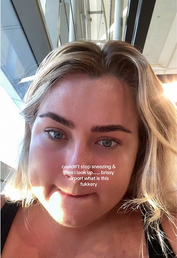 Sneeze Attack at Brisbane Airport