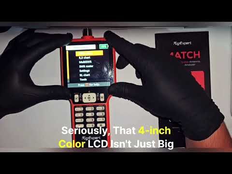 MATCH unboxing. Real Experiments with RigExpert