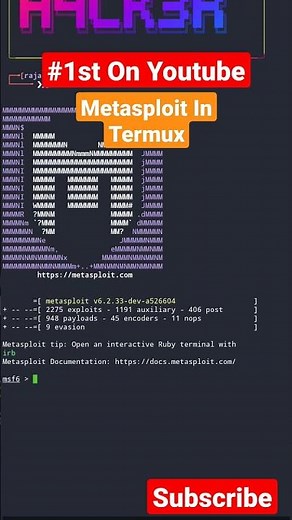 latest Metasploit framework in termux #termux #metasploitframework #metasploit #termuxtutorial