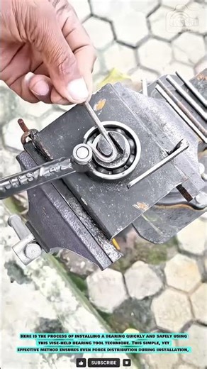 Bearing Retainer Jig Tool for Precise Clip Installation #innovation