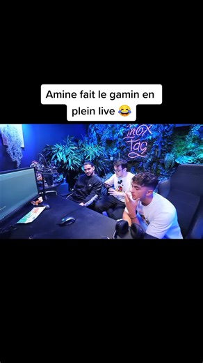 Alala Amine !! 😂 #inoxtag #amine #reddif #live #fypシ