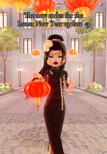 The new codes for the Lunar New Year update is LNY & LIONDANCER ! Make sure to redeem soon before the code is gone forever!