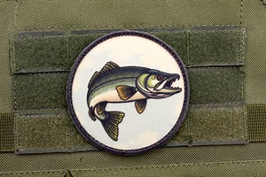 Pike Fishing Hook and Loop Patch: Angler Morale Patch - Etsy Canada