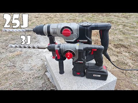 Parkside Performance 25J Hammer Drill PPBH 1600 A1