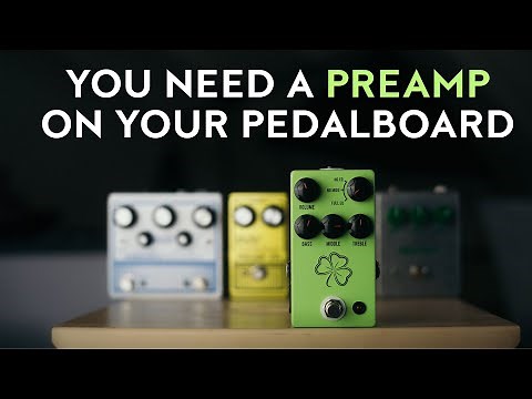How to use a preamp on your pedalboard (JHS Clover)