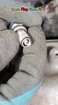 Spark Plug Cleaning & Fitment | Easy Engine Maintenance🙄