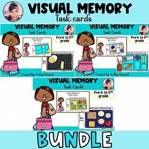 Visual Memory Task Cards-BUNDLE