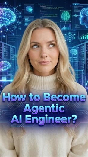 Logicmojo on Instagram: "How to Become an AI Agent Engineer in 2026 #aiagents #ai #logicmojo #developer #programming AI Agent Engineers are the most sought-after AI professionals in 2026 — and here’s exactly how to become one. 🚀 This 60-second roadmap covers: ✅ Step 1: Master Python (Async, FastAPI, Clean Architecture) ✅ Step 2: Deep Learning Fundamentals (Transformers, LLMs, PyTorch) ✅ Step 3: Agentic AI Frameworks (LangChain, AutoGPT, CrewAI) ✅ Step 4: Build Production-Ready Projects &