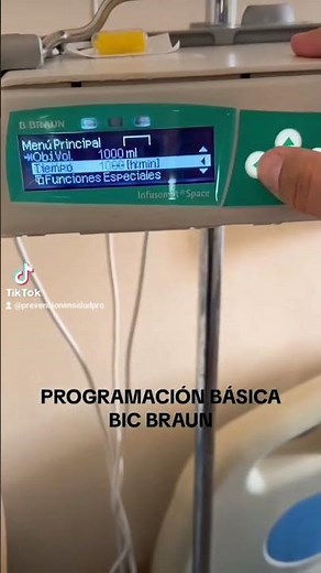 👩🏻‍⚕️Programming a B. BRAUN Continuous Infusion Pump (CIP)💧