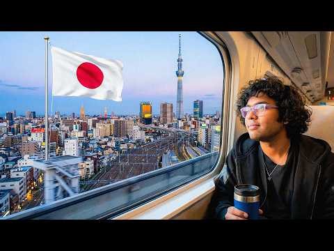 Fastest Bullet Train of Japan 🇯🇵 - 1000 KMS in 3 Hours