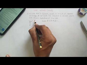 Projection of Lines Problem 2