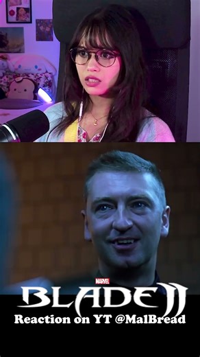 His face GROSSED ME OUT!🍞 BLADE II #marvel #Reaction #blade
