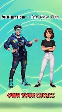 Minimalism is the new flex