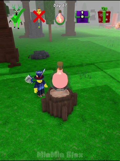 #3 Morph vs Admin 😆💖 #minminroblox #minminblox #roblox #99nightintheforest #usa