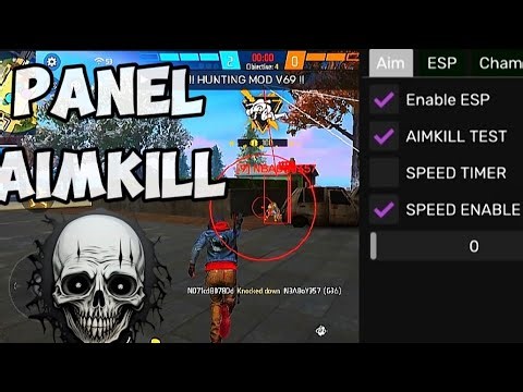 PANEL AIMKILL👻TODO ROJO👺NO BAN✅️TODAS LAS REGIONES🫡PANEL BRUTAL💀