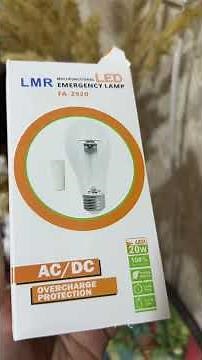 How does a battery-powered lamp work?