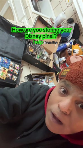 I need ideas on how to store my Disney pins without having them on my wall and not in a way that they’ll get smushed and scuffed!! How are you storing your Disney pins? #disneypin #disneypintrading #disneypincollection