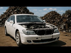 OLD BMW E65 Restoration: Complete Rebuild & Transformation! (Full Repair Process)