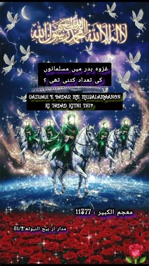 #GAZWAH E BADAR MEIN MUSALAMANON KI TADAD KIT#MUAJAMULKABIR#viralhadees#viralsshorts#ytshorts#sdeenc