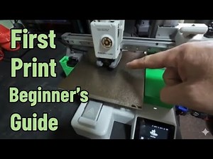 Bambu A1 Mini, Complete Beginner Guide to First Print SUCCESS..