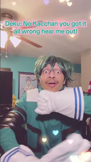 POV: Deku drinks from Kacchan's waterbottle